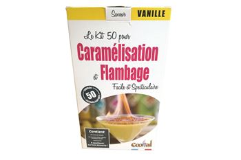 Kit caramélisation vanille