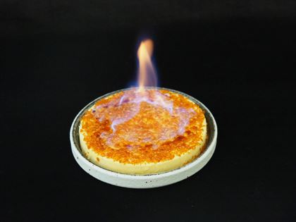 Vanille » flambé gel - flambé sugar 1