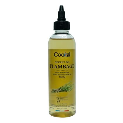 Thym » gel de flambage- éclats de caramel 1